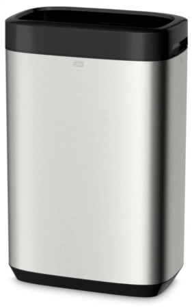 Фото №1 - Tork: Корзина B1 Aluminium 50л для мусора металл