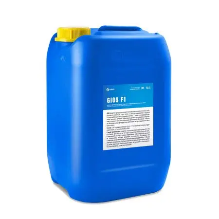 Фото №1 - Grass: GIOS F1 10л щелочное пенное моющее средство с хлором