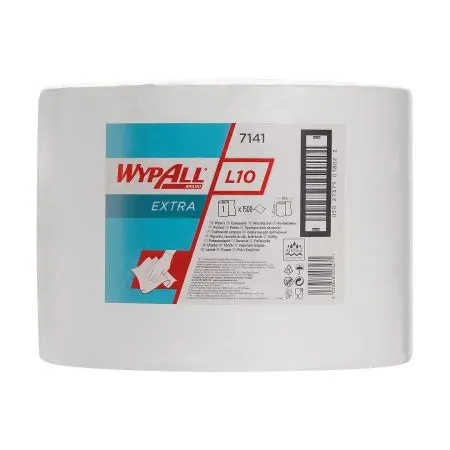 Kimberly-Clark: Салфетки Вайпол L10 1500л 1сл белые