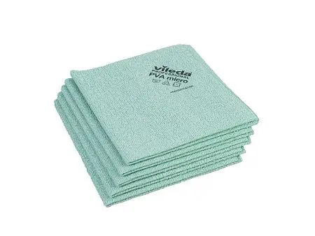 Фото №4 - Vileda: Салфетка ПВА Микро 35х38см зелёная