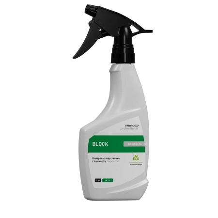 Фото №1 - Vortex: BLOCK 500мл нейтрализатор запаха с триггером Свежесть