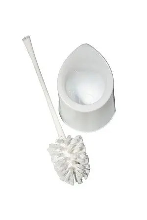 Фото №6 - Хозяйственный инвентарь: Ерш унитазный с подставкой пластик(комплект) SVIP Vogue белый