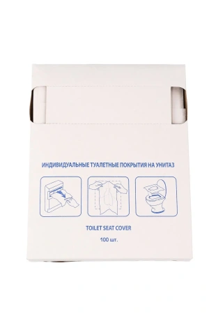 Фото №1 - Вик: Покрытия на унитаз 100л 1/4 сложения индивидуальные белые Вельгия
