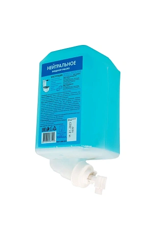 Фото №7 - Кеман: Мыло жидкое 1000 мл Aquarius нейтральное в картридже синее