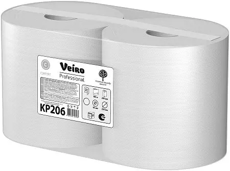 Фото №6 - VEIRO: Полотенца бумажные ЦВ 2сл 180м/20 Comfort белые