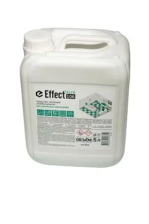 Фото №2 - Effect: АЛЬФА-106 5л чистящее ср-во с хлором универсальное