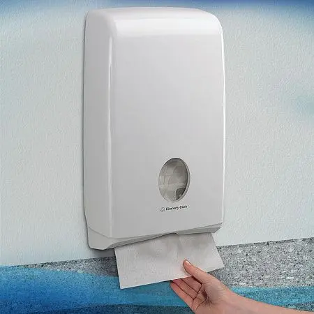 Фото №6 - Kimberly-Clark: Полотенца бумажные Скотт Слимфолд 1сл 147л 29,5х19,0см белые