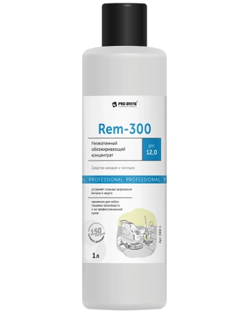 Фото №1 - Pro-Brite: Рем-300 1л щелочной обезжиривающий от продуктов нефтепереработки