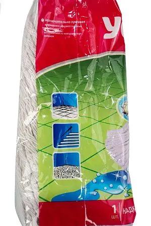 Фото №7 - Хозяйственный инвентарь: МОП насадка на швабру YORK Мега веревочная хлопок