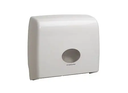 Фото №2 - Kimberly-Clark: Диспенсер Аквариус для туалетной бумаги в рулоне белый