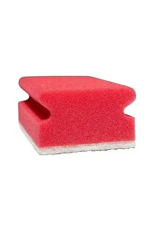 Фото №7 - Губки,скрабы: для посуды АЙСБЕРГ 13.5х8.5х5.5 с абразивом