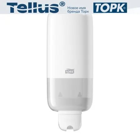 Фото №1 - Tork: Диспенсер S1/S11 Elevation 1л для жидкого мыла белый