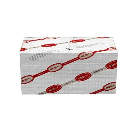 Фото №2 - Бумажные салфетки: столовые 2сл 250листов 24х24 Сыктывкар ROSHY белые