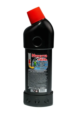 Фото №1 - Чистящее средство: МИНУТА-Гель 1000г для прочистки труб