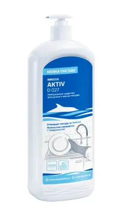 Фото №1 - Dolphin: Актив 1л для ручного мытья посуды