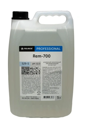 Фото №1 - Pro-Brite: Рем-700 5л сильнощелочной усиленный обезжиривающий от продуктов нефтепереработки