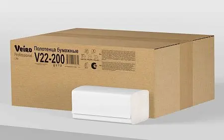Фото №6 - Вик: Полотенца бумажные V 2сл 200л 21х21,6см белые СЫКТЫВКАР Lite