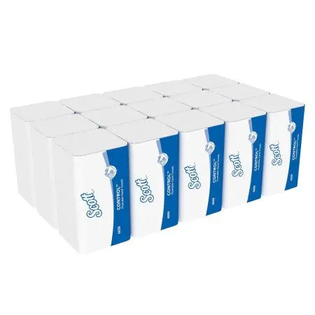 Kimberly-Clark: Полотенца бумажные Скотт 1сл 300л 21,0х21,5см белые