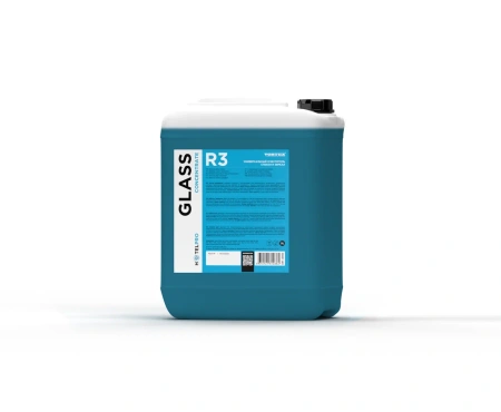 Фото №1 - Vortex: R3 GLASS 5л Универсальный очиститель стекол и зеркал концентрат тв. канистра