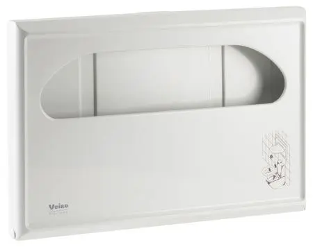 Фото №1 - VEIRO: Диспенсер для бумажных покрытий на унитаз SEATCOVER белый