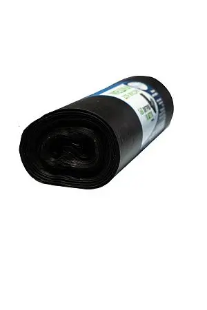 Фото №4 - Мешки для мусора: 160л 90х110 ПВД VCLEAN черные 60г /рул.=10 шт.