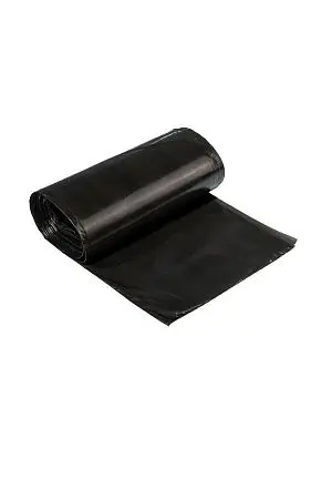 Фото №5 - Мешки для мусора: 35л 50х70 ПВД 35мкм VCLEAN Ultra / Clear Line черные /рул.=20 шт.