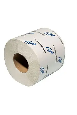 Фото №6 - Бумага туалетная: 1сл 54м отбеленная макулатура Teres