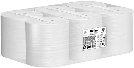 Фото №14 - VEIRO: Полотенца бумажные ЦВ 2сл 180м/20 Comfort белые