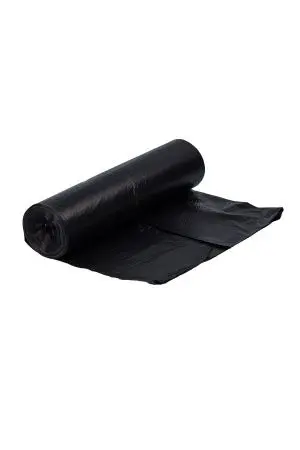 Мешки для мусора: 120л 20мкм Паклан/Митра черные /рул.=50 шт.