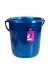 Превью №1 - Хозяйственный инвентарь: Ведро 12л пластик без крышки Rock'n'Roll индиго
