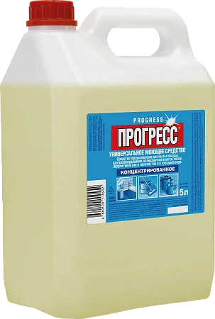 Фото №5 - Чистящее средство: ПРОГРЕСС 5л универсальный концентрат твердая канистра