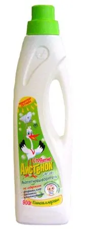 Фото №1 - Отбеливатели(пятновыводители): АИСТЕНОК-гель СТОП ПЯТНО 900мл пятновыводитель