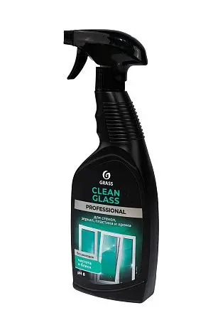 Фото №4 - Grass: Клин гласс Профэшнл 600мл очиститель для стекол и зеркал