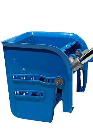 Фото №7 - Вик: Тележка 1х20 пластик с отжимом синяя MRY