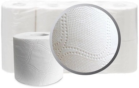 Фото №2 - VEIRO: Бумага туалетная 2сл 25м/9,2 Comfort белый /пач.=8 шт.