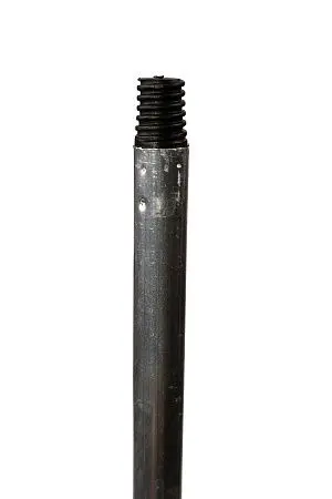 Фото №4 - Вик: Рукоятка 150 см d22 алюминий не анодированная с резьбой зеленая MRY