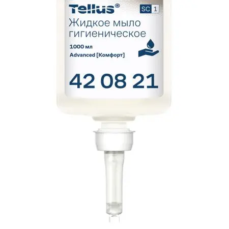 ТОРК: Tellus Мыло SC1 1л жидкое для рук Комфорт ГИГИЕНИЧЕСКОЕ без запаха бесцветное