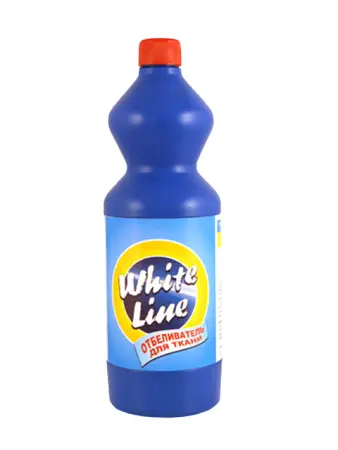 Отбеливатели(пятновыводители): WHITE LINE 1л Отбеливатель гель хлорсодержащий