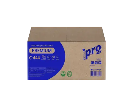 Вик: Полотенца бумажные Z 2сл 150л 21,5х24см белые PROtissue Instant