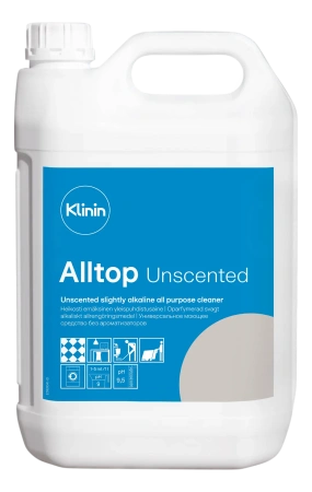 Фото №1 - Klinin: Оллтоп 5л слабощелочное универсальное средство гипоаллергенн