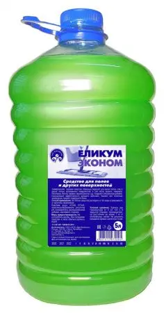 Фото №1 - Чистящее средство: ЕЛИКУМ ЭКОНОМ 5л универсальное для полов и других поверхностей ПЭТ