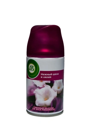 Фото №1 - Освежители воздуха: АИРВИК 250мл авт. (зап.блок) Нежный шёлк и лилия