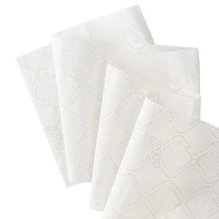 Фото №2 - Kimberly-Clark: Бумага туалетная Скотт Контрол 2сл 314м/10,6 белая внутренняя вытяжка