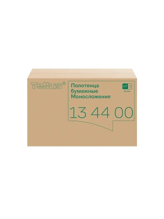 ТОРК: Tellus Полотенца бумажные H3 Баланс 1сл 250л 20,6х23см белые