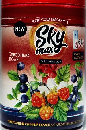 Фото №2 - Освежители воздуха: SKY 250мл Северные ягоды (зап.блок)