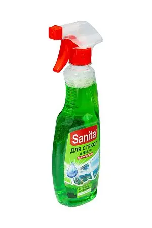 Фото №4 - Чистящее средство: САНИТА Спрей 500мл для стёкол Антизапотевание (ТРИГГЕР)