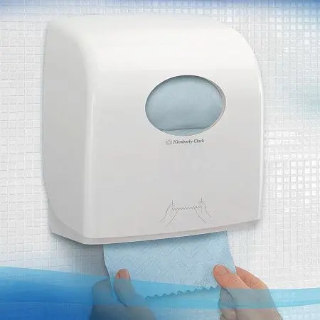 Фото №6 - Kimberly-Clark: Полотенца бумажные Скотт Слимролл 1сл 190м/19,8 синие