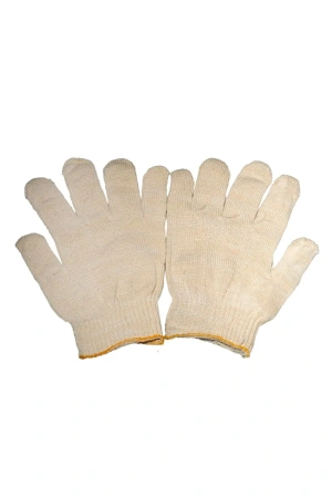 Фото №1 - Перчатки: х/б вязаные 5-ти ниточные белые