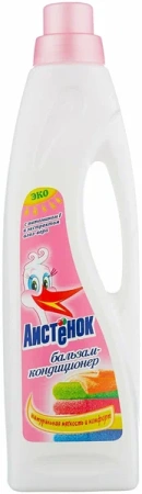 Фото №1 - Антистатики(кондиционеры): АИСТЕНОК 900мл Бальзам-кондиционер для детского белья