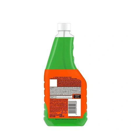 Фото №2 - Чистящее средство: МИСТЕР МУСКУЛ 530мл для стекол (зап.блок) Утренняя роса